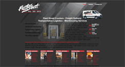 Desktop Screenshot of fleetstreetcouriers.com